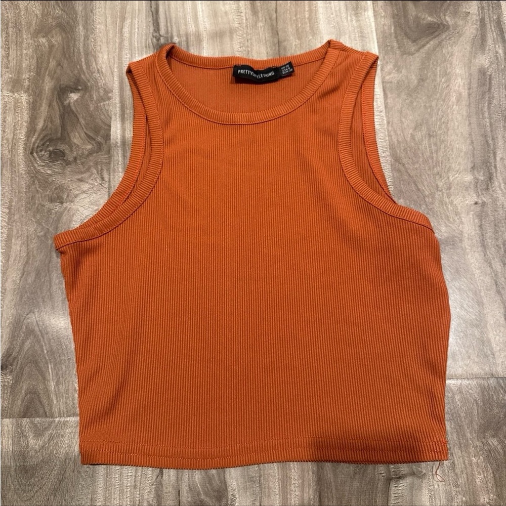 PrettyLittleThing cropped tank top